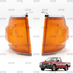 ชุด เสื้อไฟหรี่มุม ไฟหรี่ ข้างซ้าย+ขวา 2 ชิ้น สีส้ม สำหรับ Isuzu TF TFR Holden Rodeo Vauxhall Brava Pickup ปี 1989-1995